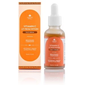 New Nature Spell Vitamin C Brightening Face Serum - Orange